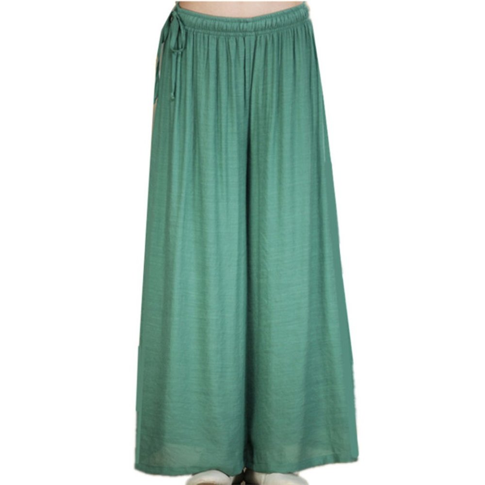 Wide leg casual pants,Plus size